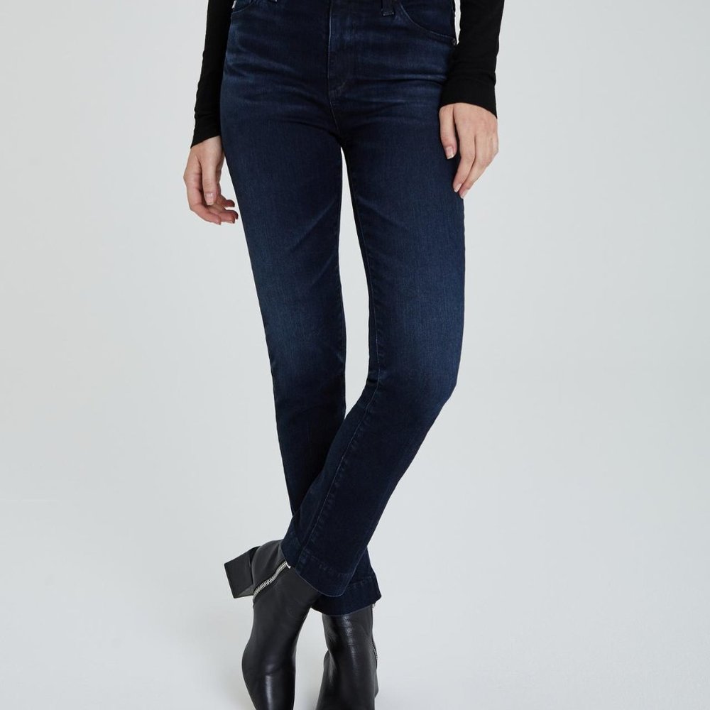 AG Mari High Waist Slim Straight, 27 in 3 yrs Inqu